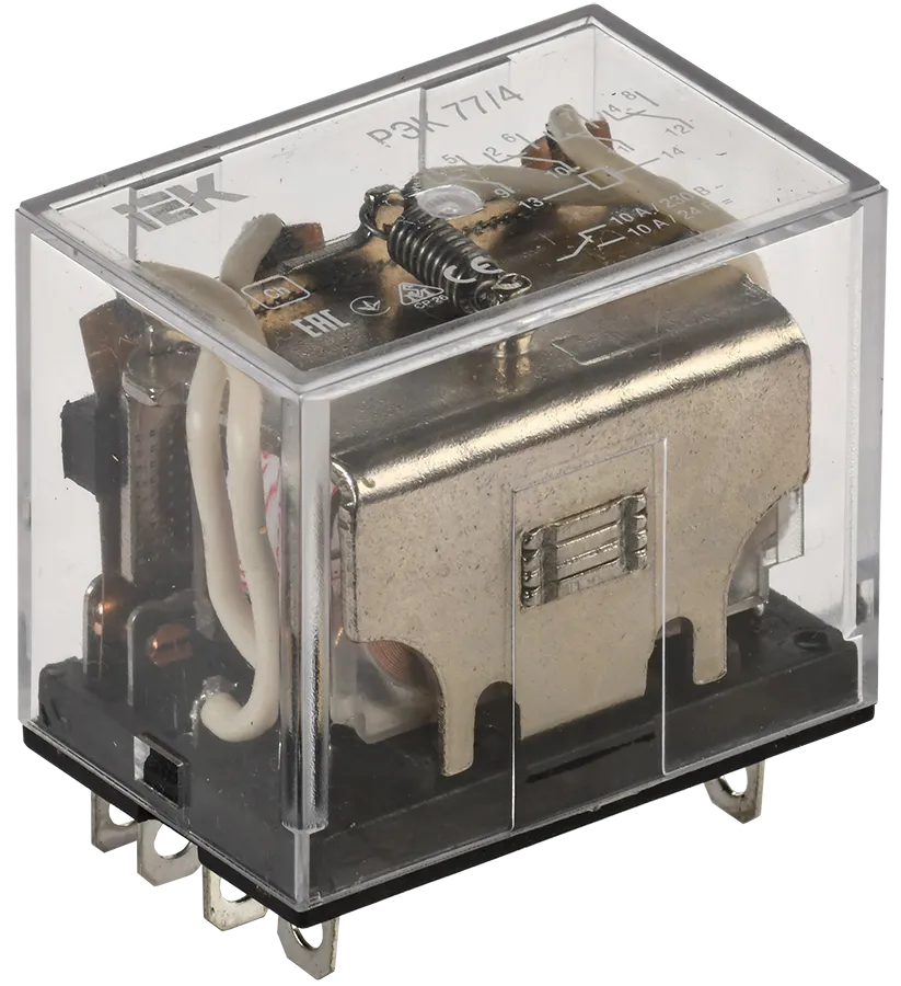 Реле РЭК77/4(LY4) 10А 24В AC IEK