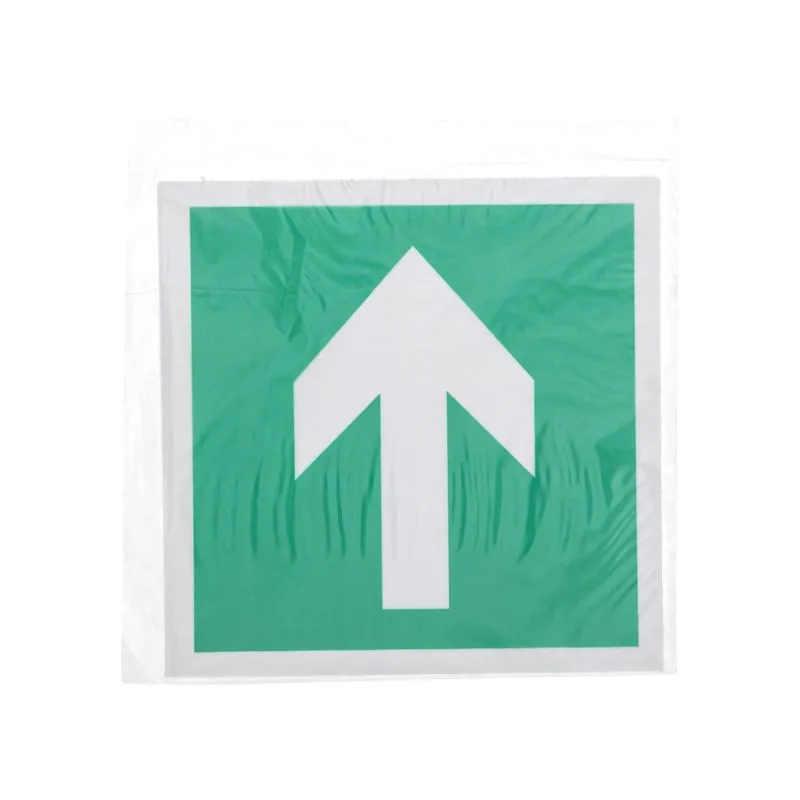 Наклейка эвакуационный знак "Направляющая стрелка"100*100 мм Rexant - Фото 3