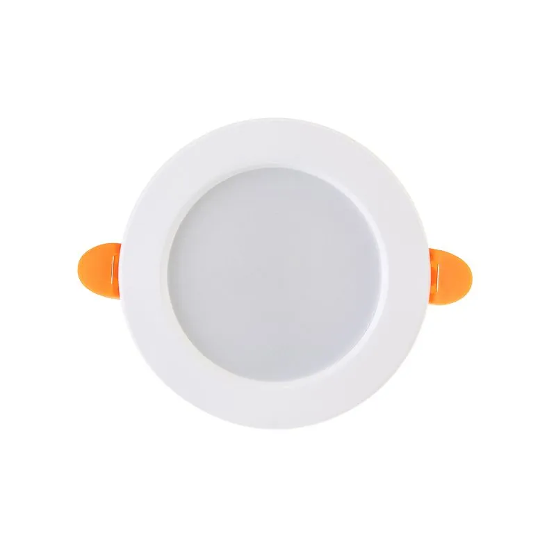 Панель светодиодная встраиваемая круглая 9Вт 230В 4000К 630Лм 118мм белая IP20 LAMPER 606-1006