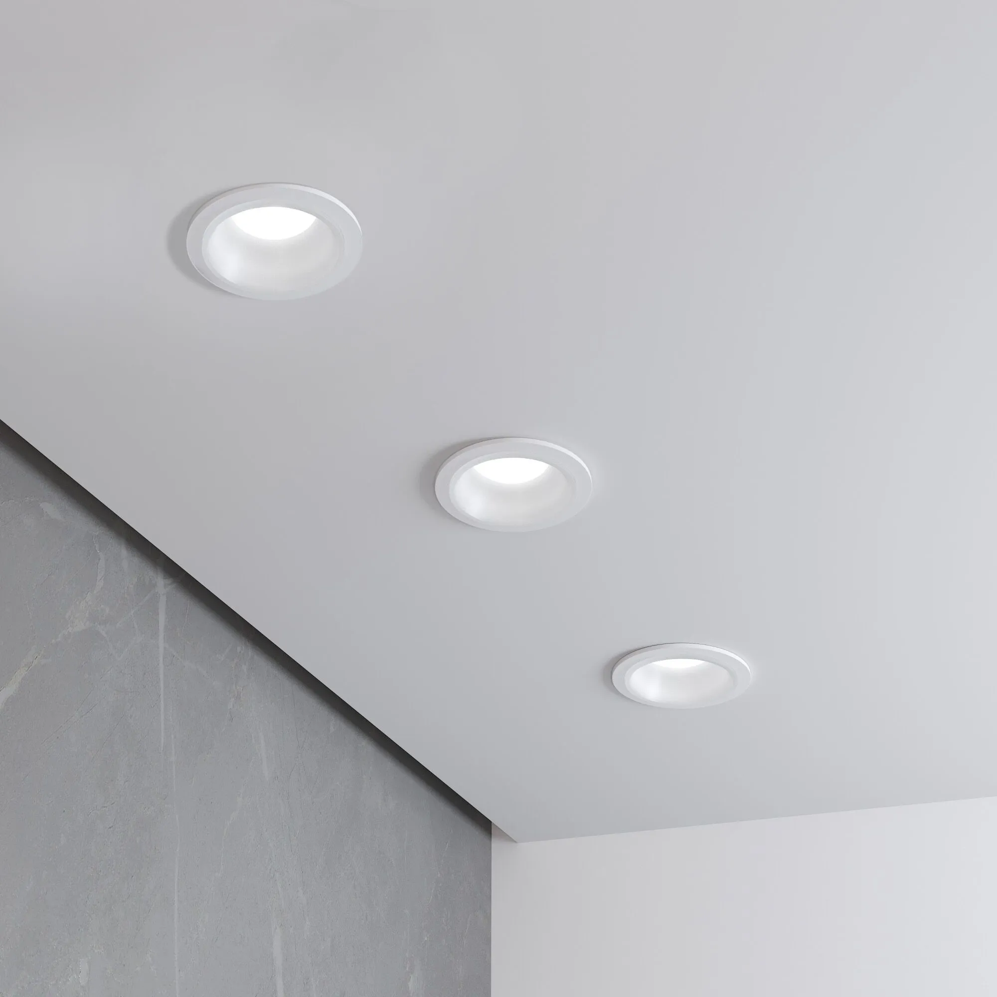 Светильник встраиваемый GU10 белый 25010/01 25010/01 Elektrostandard - Фото 2