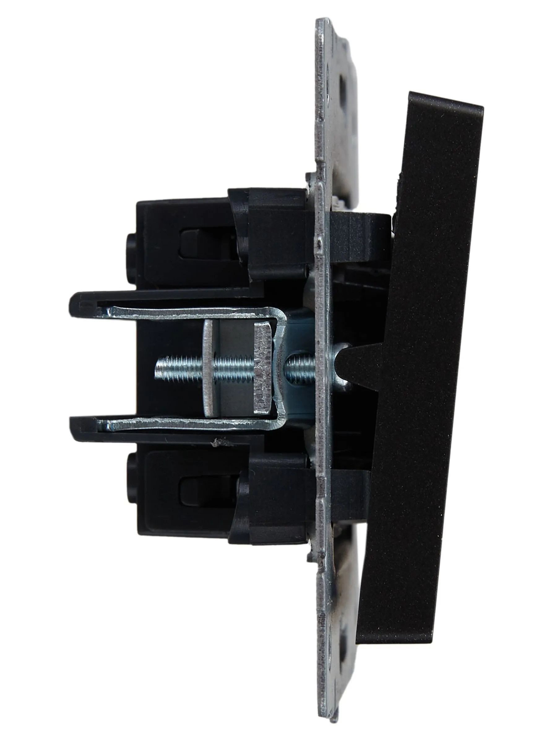 BRITE Выключатель 1-клавишный проходной с индикацией 10А ВС10-1-7-БрЧ черный IEK - Фото 5