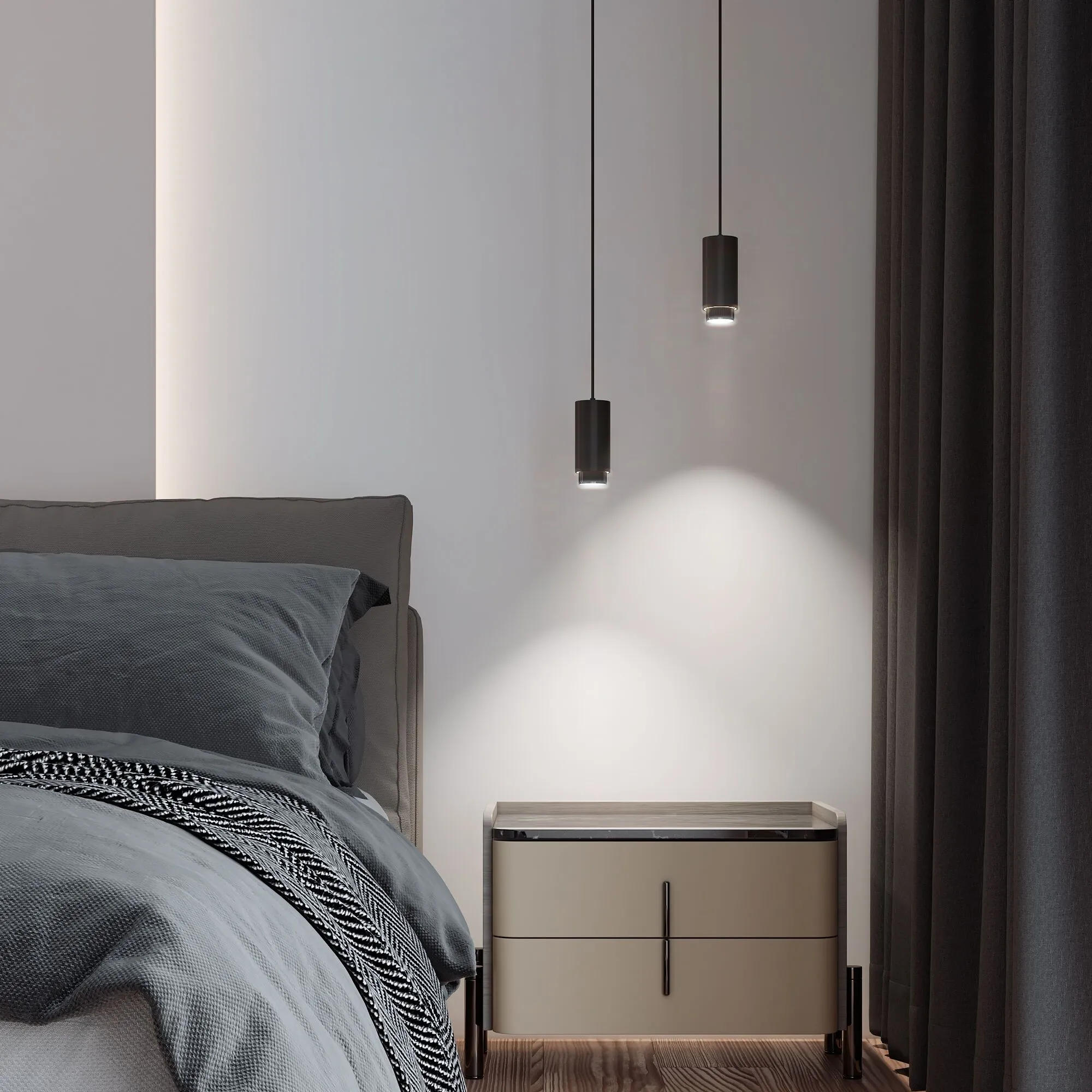 Подвесной светильник Nubis GU10 чёрный Elektrostandard - Фото 3