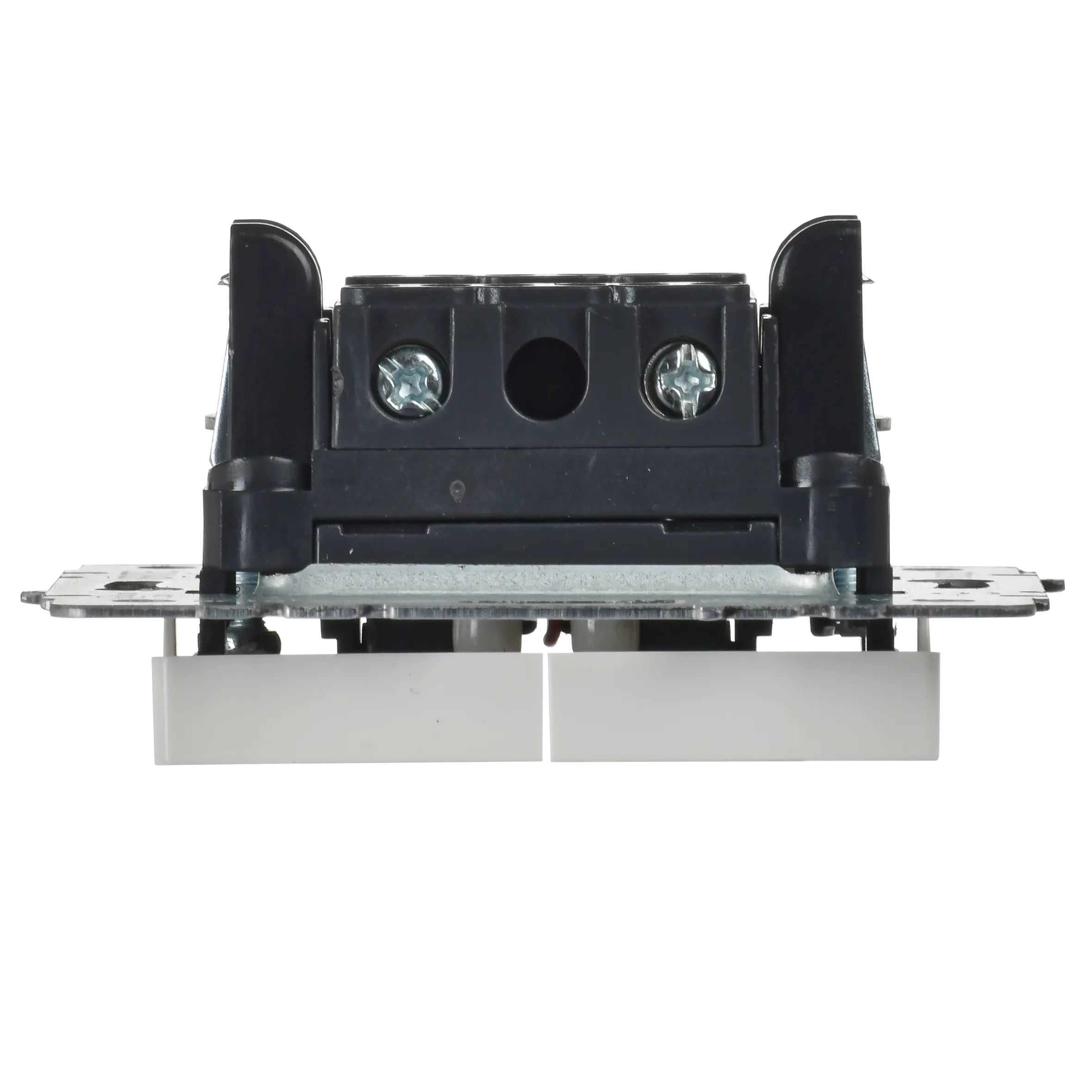 BRITE Выключатель 2-клавишный с индикацией 10А ВС10-2-1-БрБ белый IEK - Фото 4