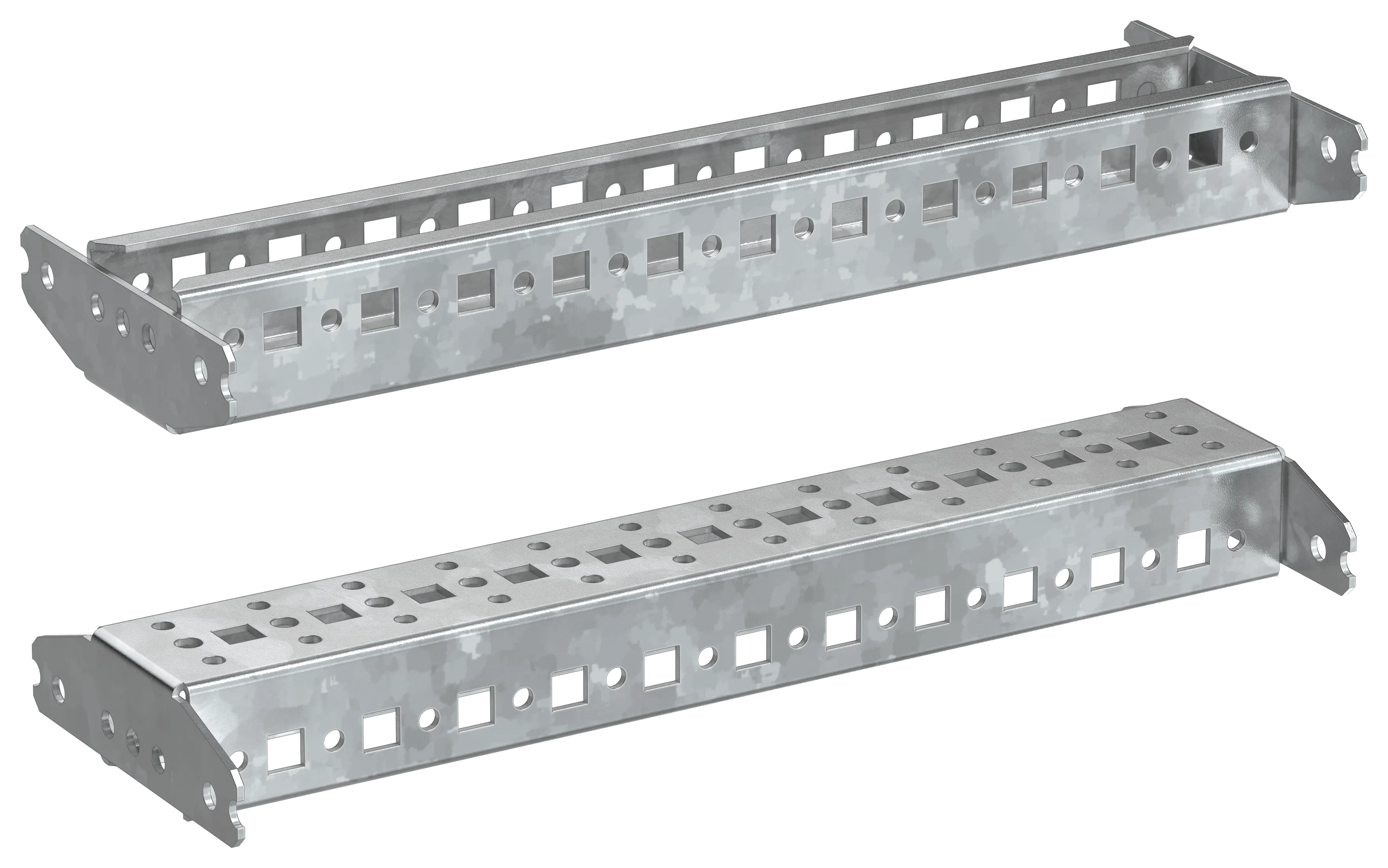 FORMAT Рейка монтажная тип C 400мм (2шт/упак) IEK FO-00-VRC-040