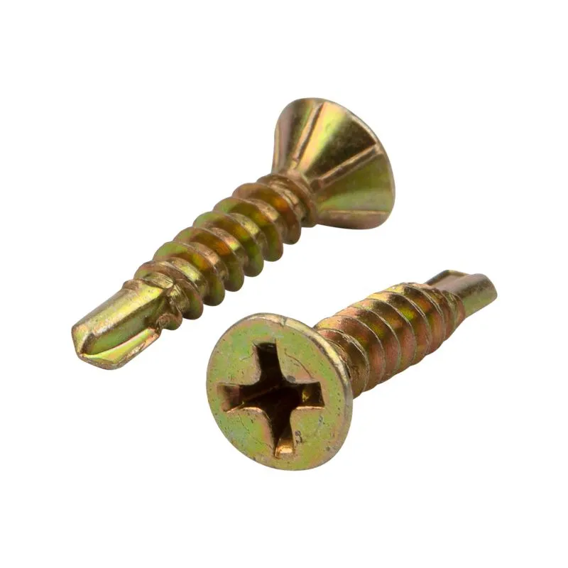 Саморез оконный KRANZ сверло, 3.9х19, желтый цинк, упаковка поставщика ( 18 000 шт. ) - Фото 4