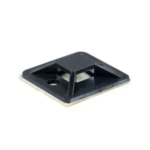 Площадка самоклеящаяся (25х25мм.) черная (100шт.) EKF plc-25x25-b