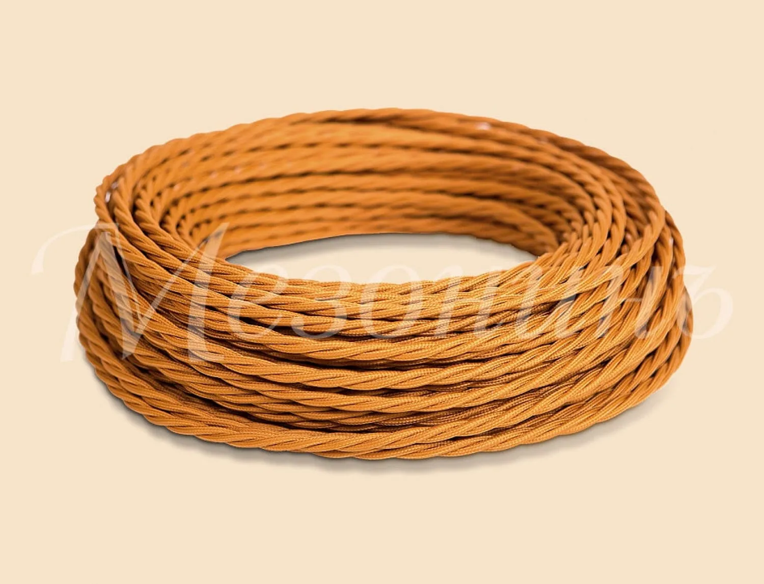 Провод монтажный витой ПВХ 3х2,5мм, цвет - медь (бухта 10м), ТМ "МЕЗОНИНЪ" GE70114-33 GE70114-33