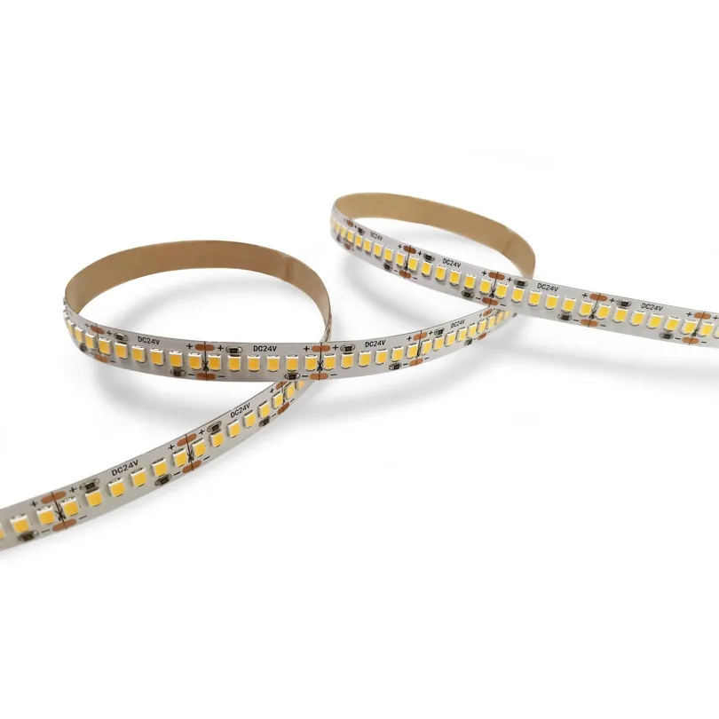 Светодиодная лента WOLTA WLS2835-24W/3000/24H240-01 SMD2835 24Вт 3000К 24В IP20 3400лм/м 240led/m