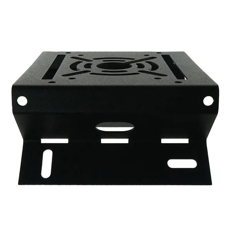 Кронштейн универсальный для видеокамер на столб/угол, черный - Фото 2