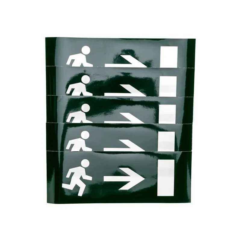 Наклейка для аварийного светильника "ВЫХОД  ВПРАВО" REXANT - Фото 2