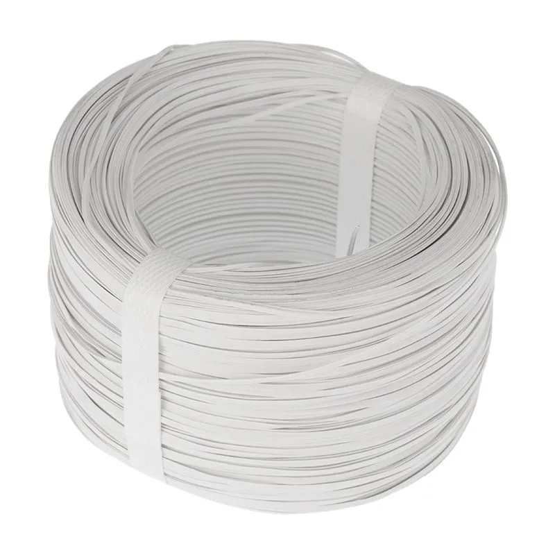 Проволока упаковочная в ПВХ REXANT, белая, бухта 250 м