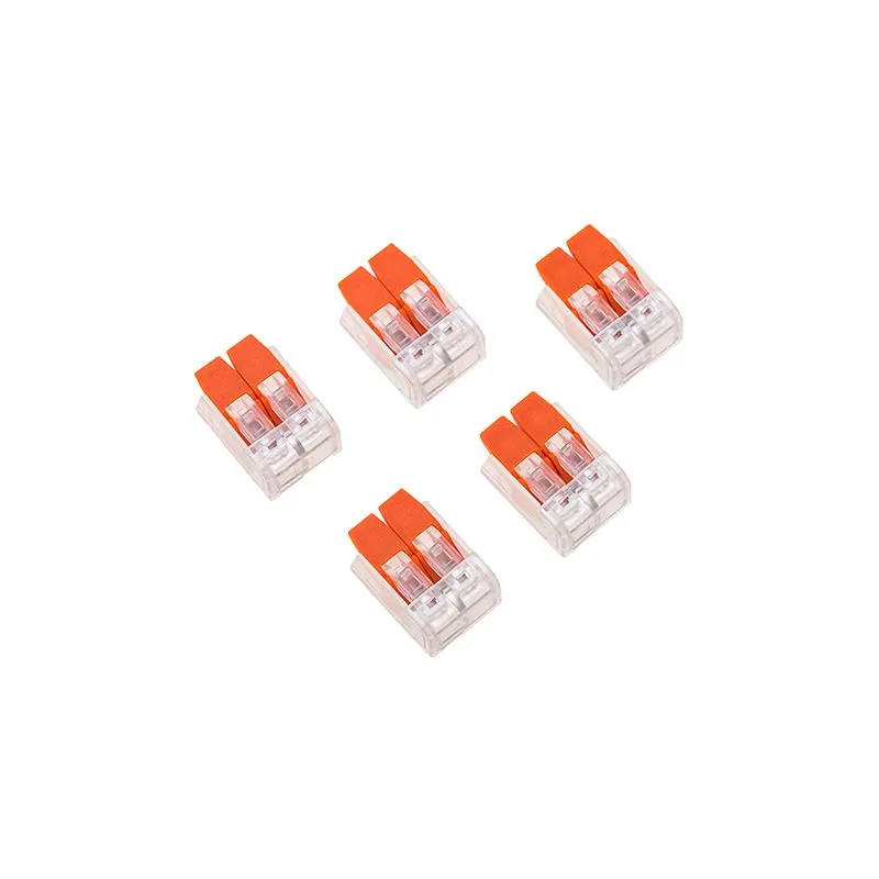 Универсальная компактная клемма СМК 221-412, 2-проводная до 4,0 мм² (блистер 5 шт./уп.) REXANT - Фото 5