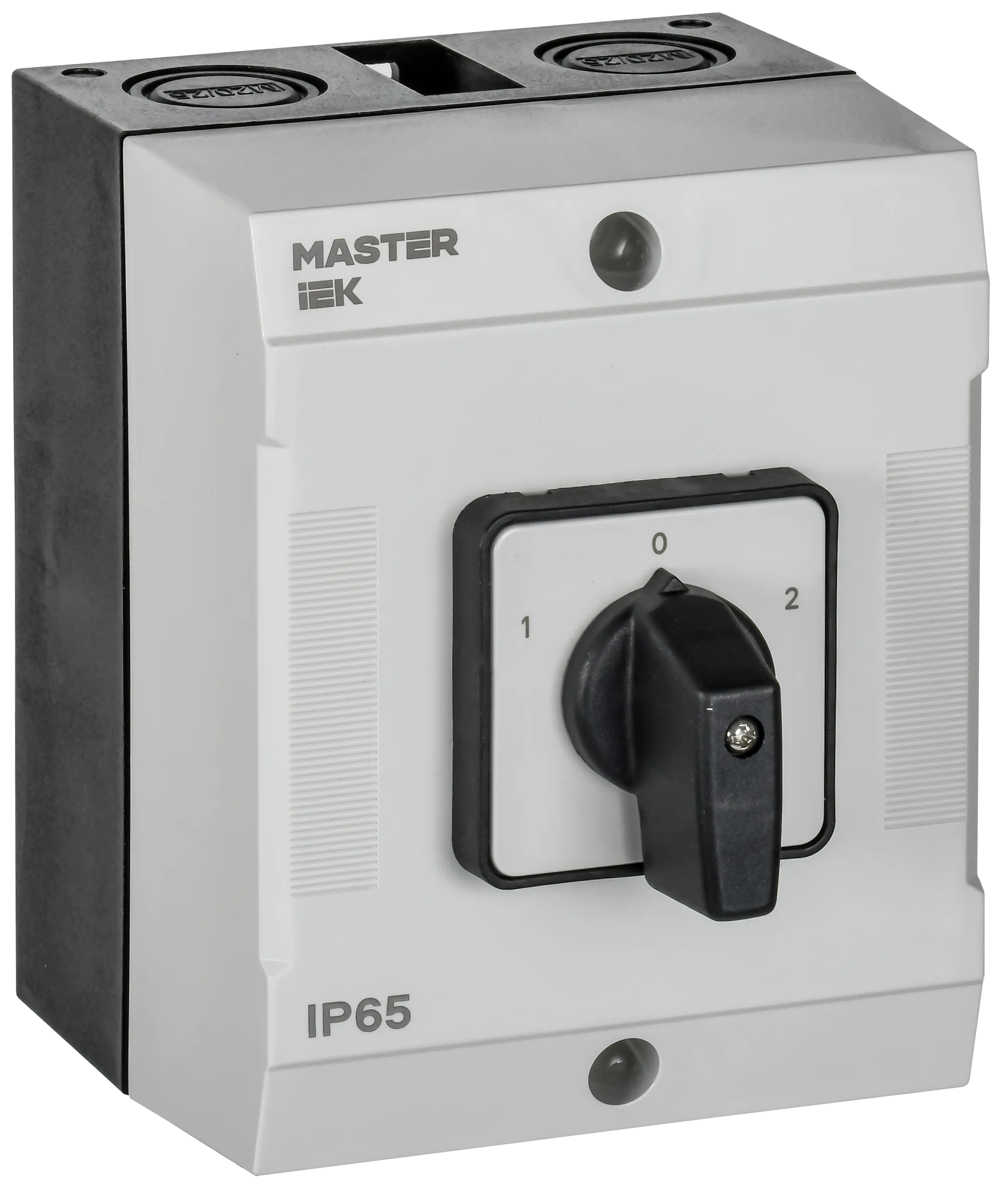 Переключатель кулачковый в боксе стандартная рукоятка 25А схема 53 IEK MI-CS20-025-053