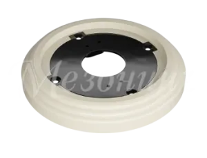 Рамка одноместная пластиковая, D 92x14 мм, цвет - слоновая кость, серия УСАДЬБА, ТМ МЕЗОНИНЪ GE30701-02