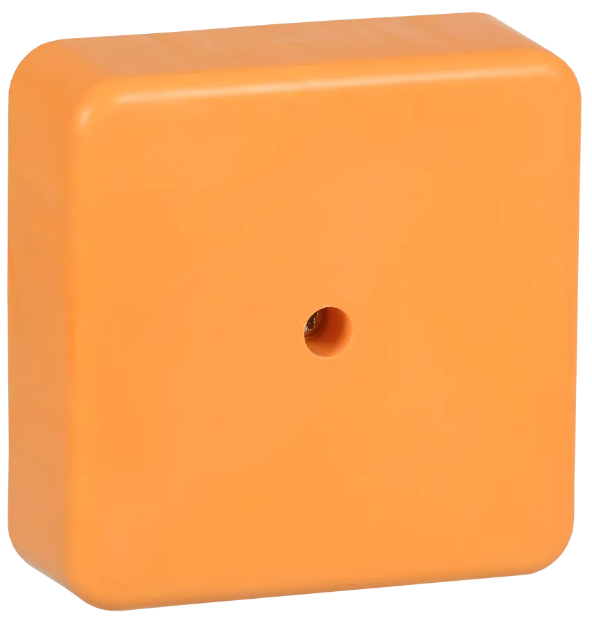 Коробка распаячная огнестойкая ПС безгалогенная (HF) 75х75х28мм 2P 4мм2 IP44 IEK