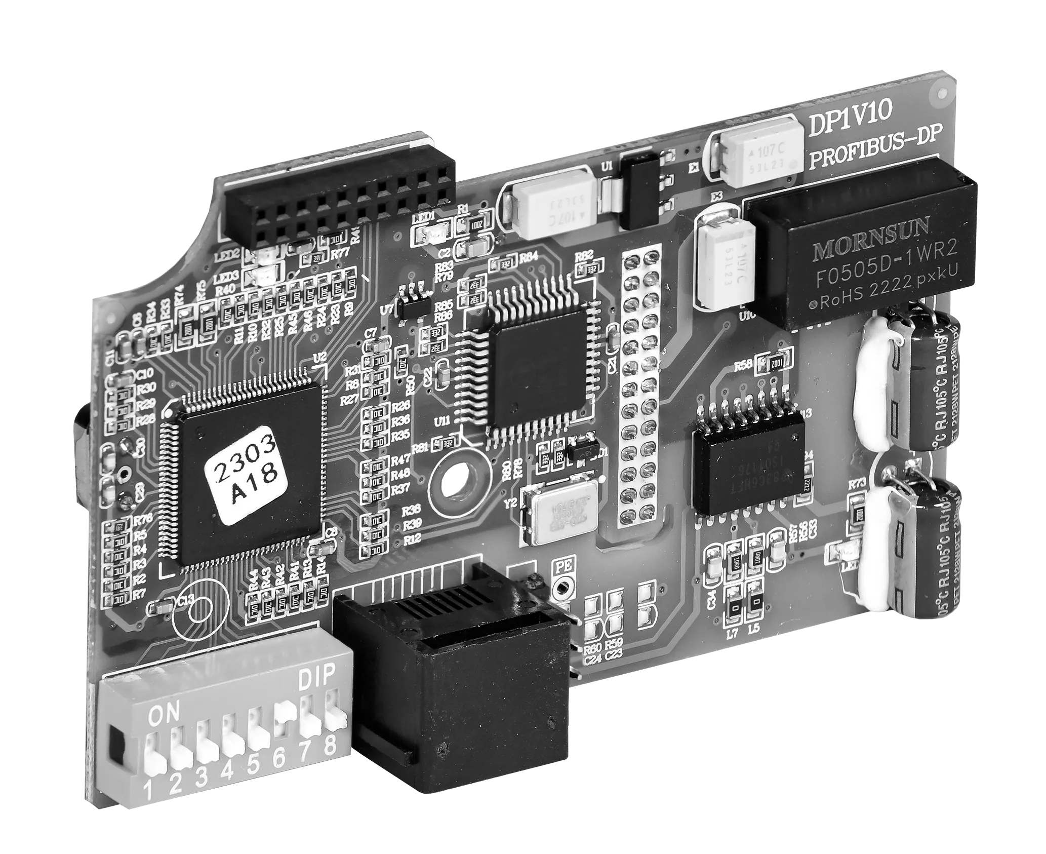 Плата расширения вход/выход 4DI 1AI 2DI независимые MODBUS-RTU для К740 ONI