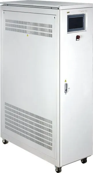 Стабилизатор напряжения трёхфазный напольный 120кВА INDUSTRIAL IEK IVS10-3-120-12