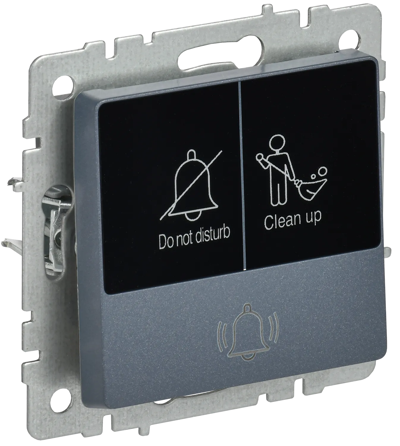 BRITE Кнопка звонка с индикацией для отелей 10А ВС10-1-9-БрМ маренго IEK