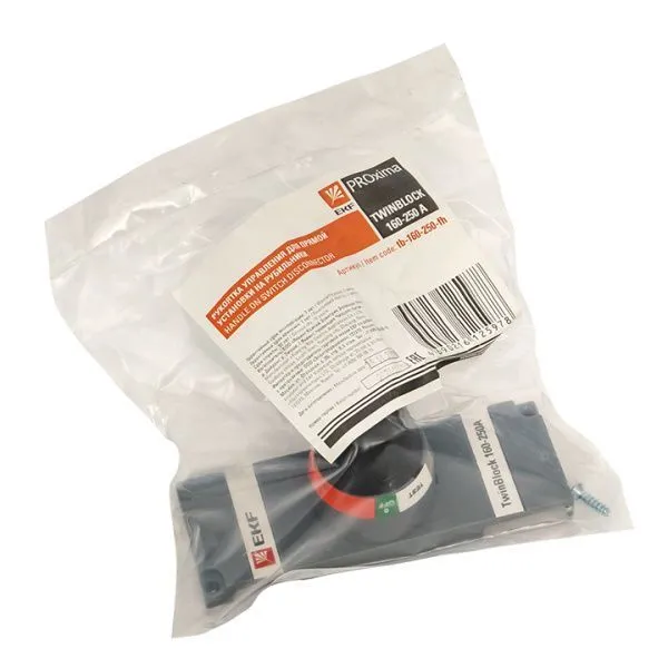 Рукоятка управления для прямой установки на рубильники TwinBlock 160-250А EKF - Фото 2