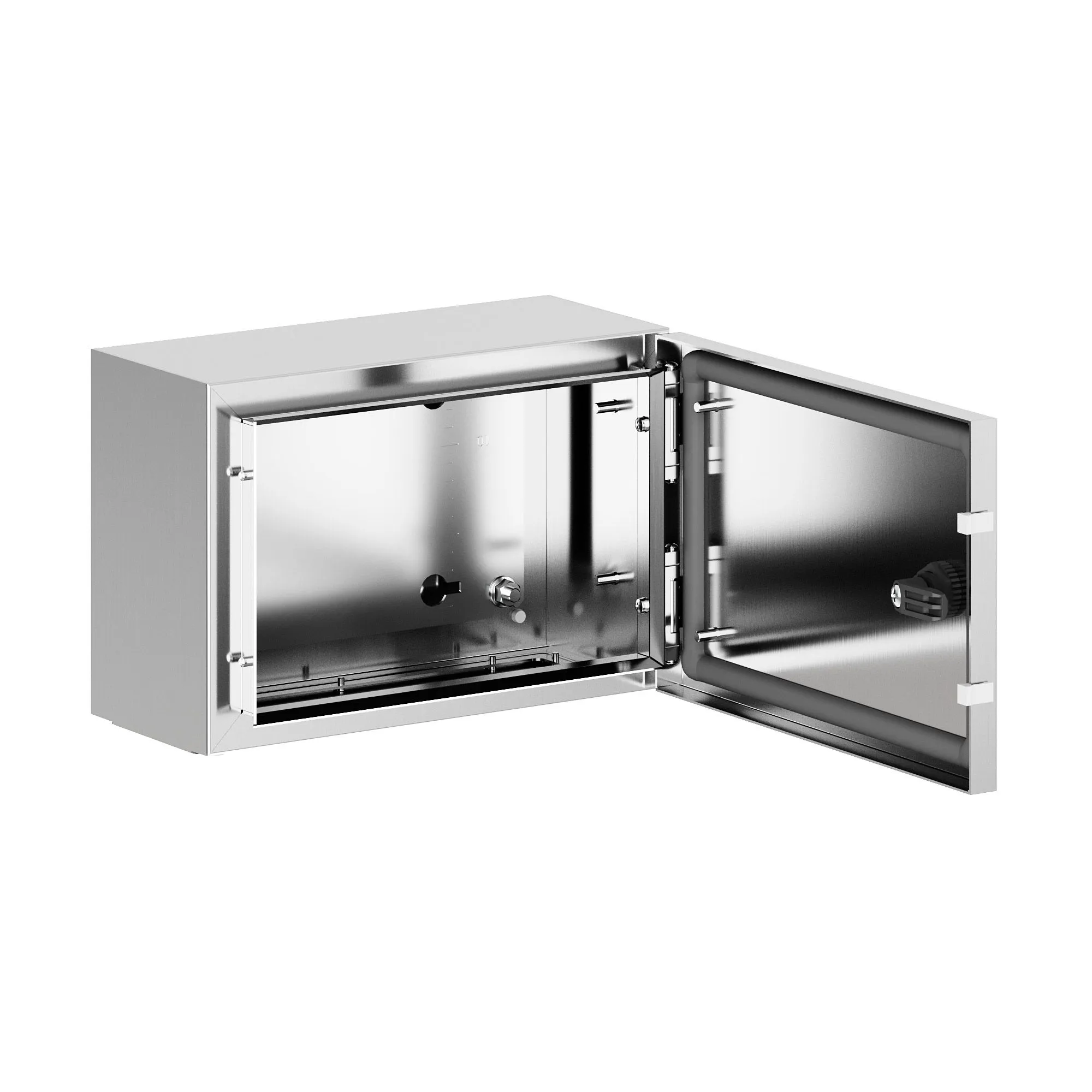 Корпус навесной STH с М/П из нержавеющей стали AISI316 200х300х150мм с фланцем DKC R5STH0231F-316 - Фото 2