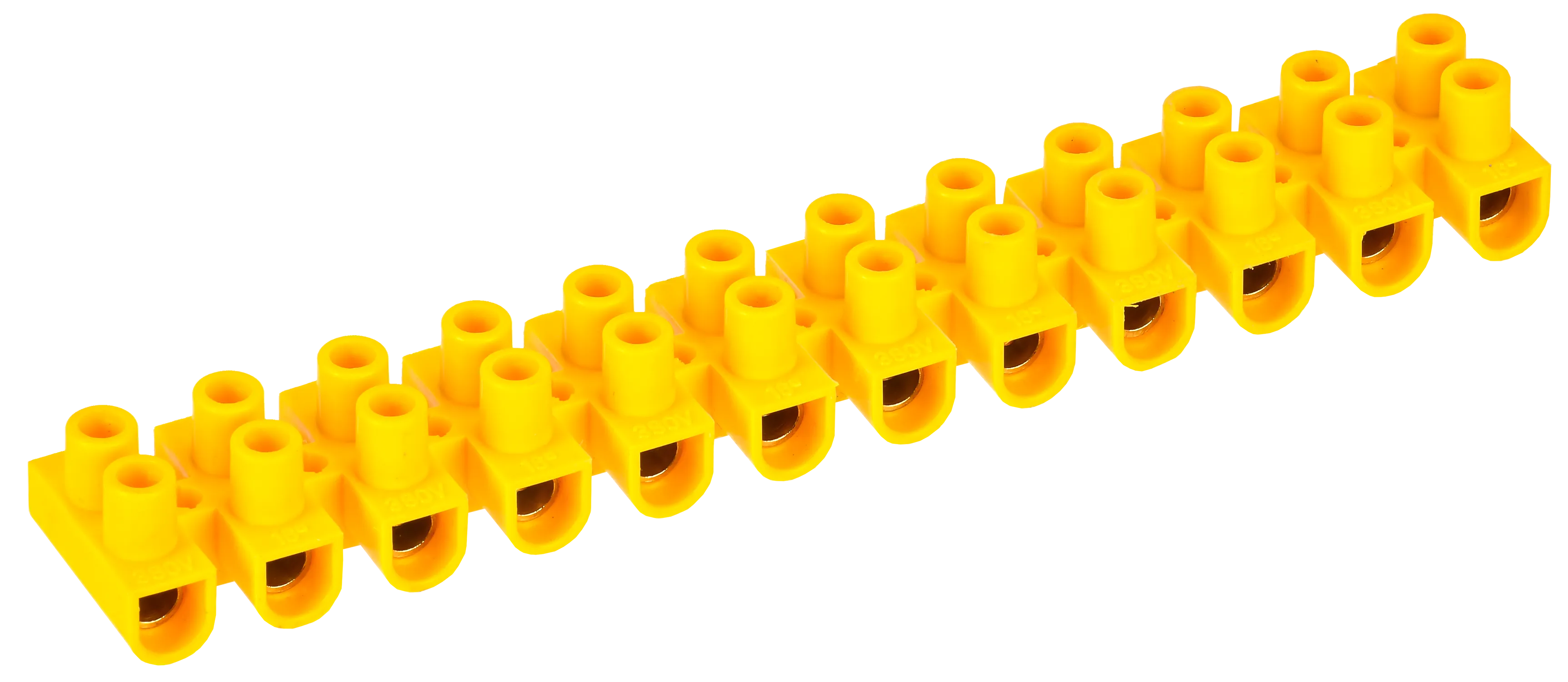 Зажим винтовой ЗВИ-30 н/г 6-16мм2 (2шт/блистер) желтые IEK