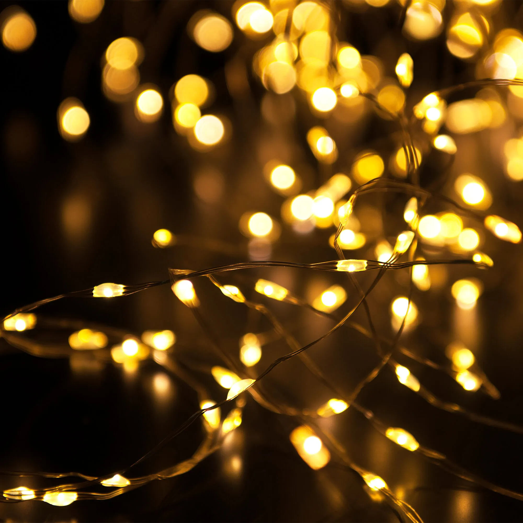 Гирлянда бытовая электрическая нить 400-009 теплый белый 10 м IP20 400-009 Elektrostandard Eurosvet - Фото 4