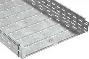 ESCA Лоток перфорированный 80х400х3000 IEK CLP10-080-400-3