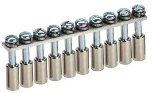 Перемычка в сборе для колодки клеммной CTS 2,5мм2 10PIN IEK 