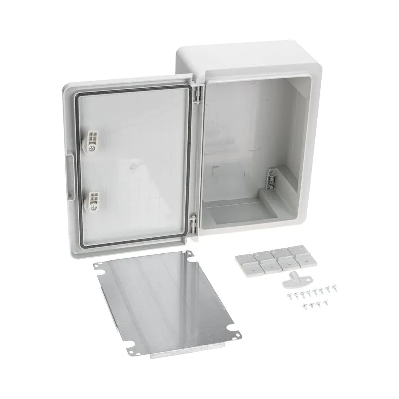 Корпус пластиковый ЩМПп с монтажной панелью 350х250х150мм, АБС, УХЛ1, IP65 REXANT - Фото 4