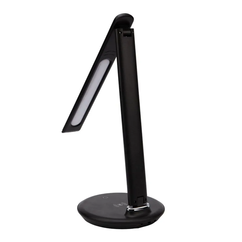 Светильник настольный REXANT Status LED, USB-зарядка устройств, 2700-6500 К, диммирование, 220 В, эффект тиснения под кожу - Фото 3