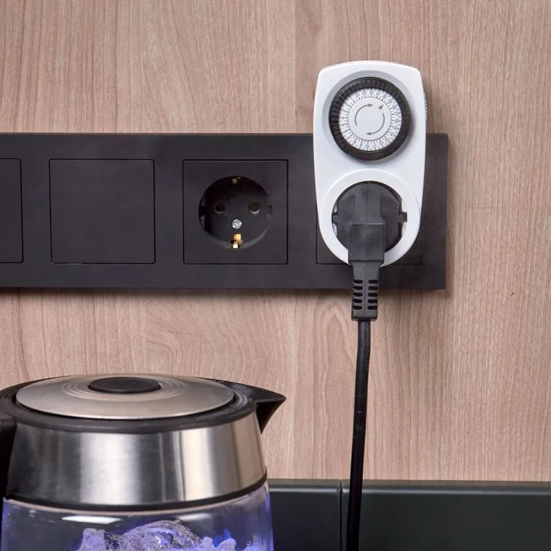 Розетка с механическим таймером суточный 30мин/24ч 48 ON/OFF REXANT RX - 21 - Фото 2