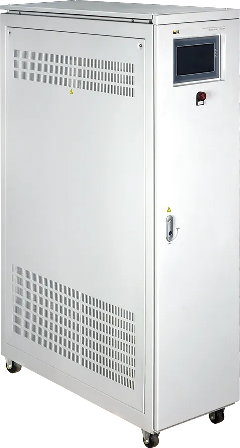 Стабилизатор напряжения трёхфазный напольный 100кВА INDUSTRIAL IEK