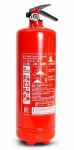 Профессиональный порошковый огнетушитель ОП-2(з) «Миг» 2А,55В,С,Е.