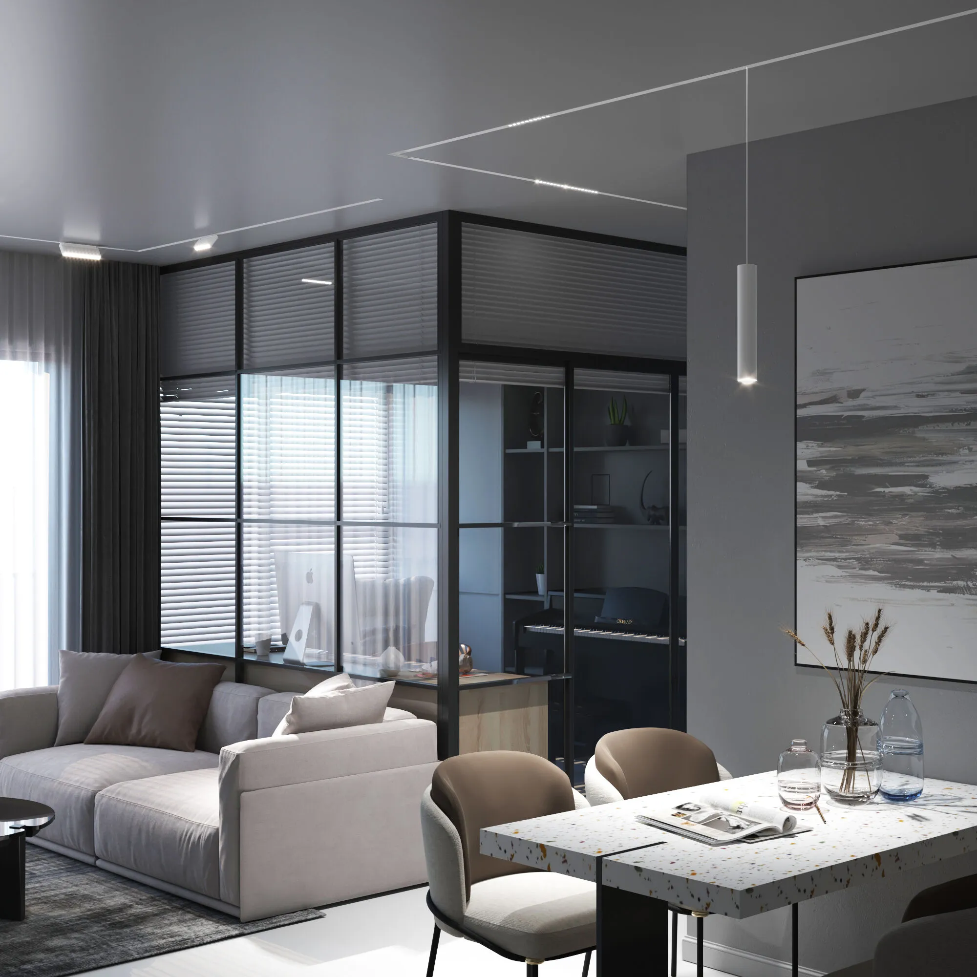 Slim Magnetic P01 Трековый светильник 6W 4200K (белый) 85014/01 Elektrostandard - Фото 4