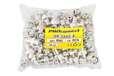 Переход штекер BNC - гнездо RCA PROCONNECT - Фото 3