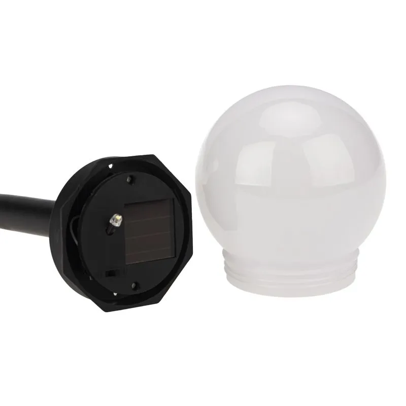 Светильник грунтовый 2700К, со встроенным аккумулятором, солнечной панелью (SLR-GL-100) LAMPER - Фото 3