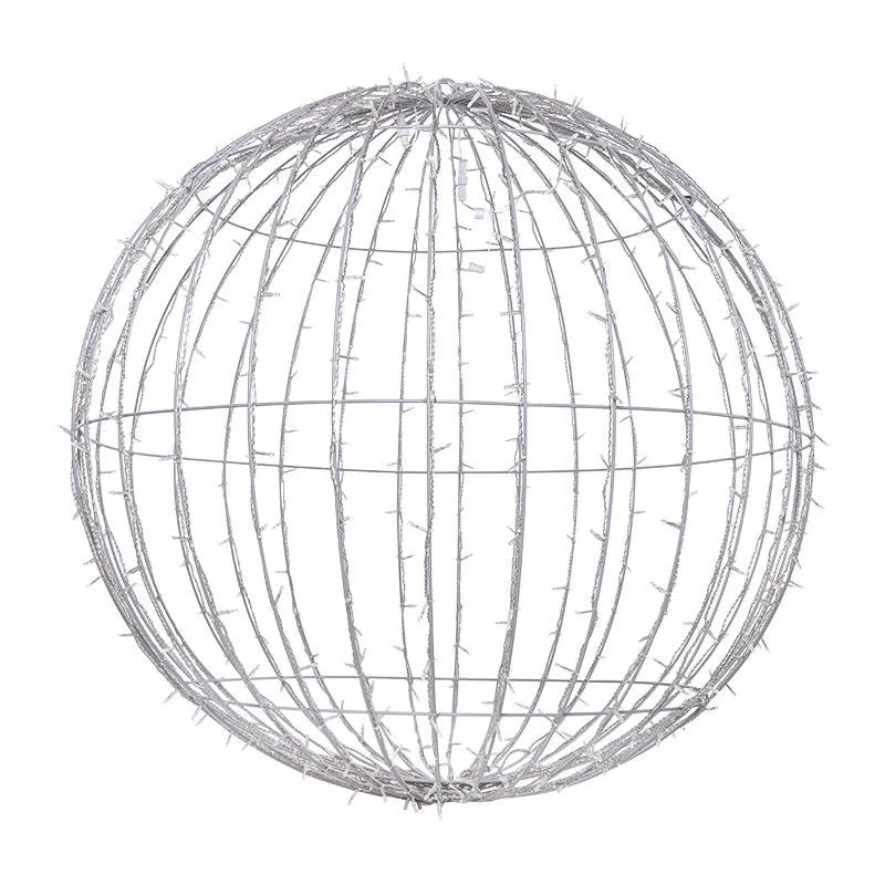 Шар светодиодный 230V, диаметр 120 см, 600 светодиодов, цвет белый 501-625