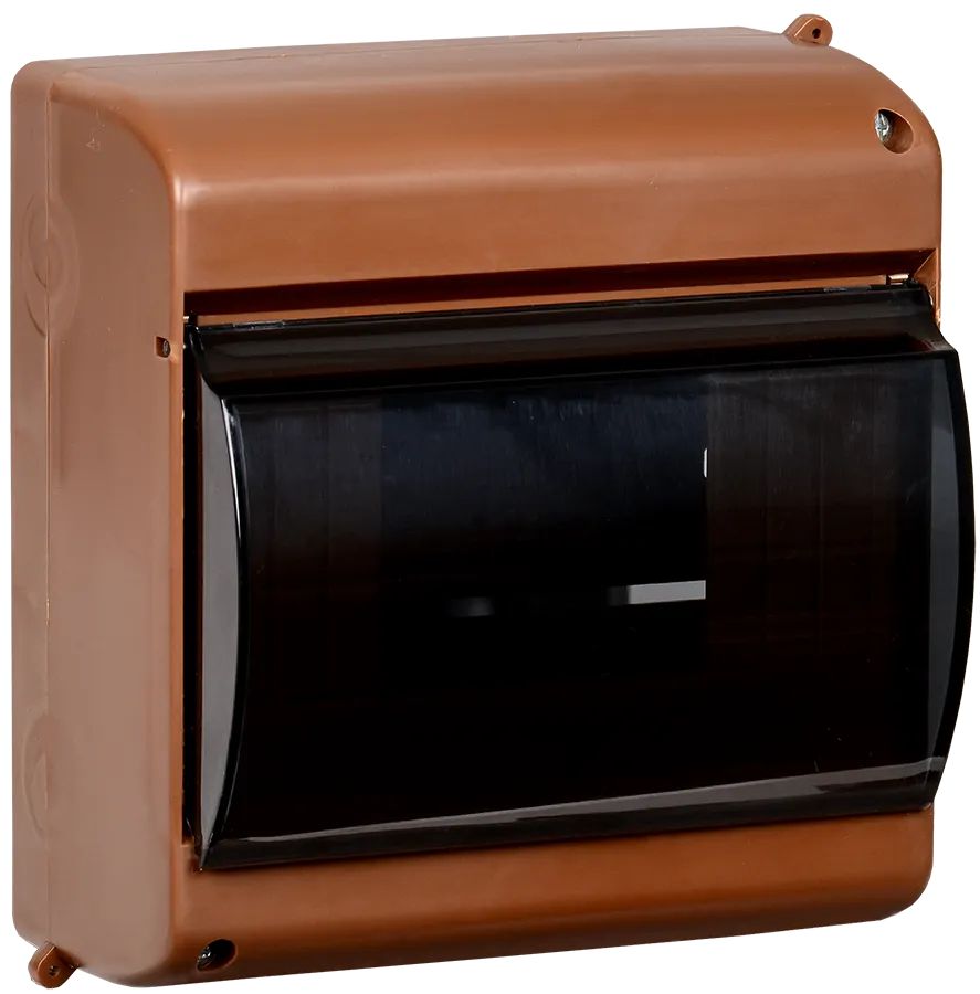 KREPTA 3 Корпус пластиковый КМПн 2/6 IP30 дуб IEK