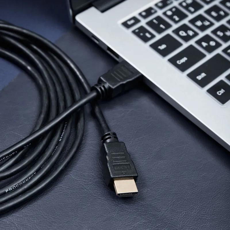 Кабель HDMI - HDMI 1.4, 3м, Gold PROconnect - Фото 4