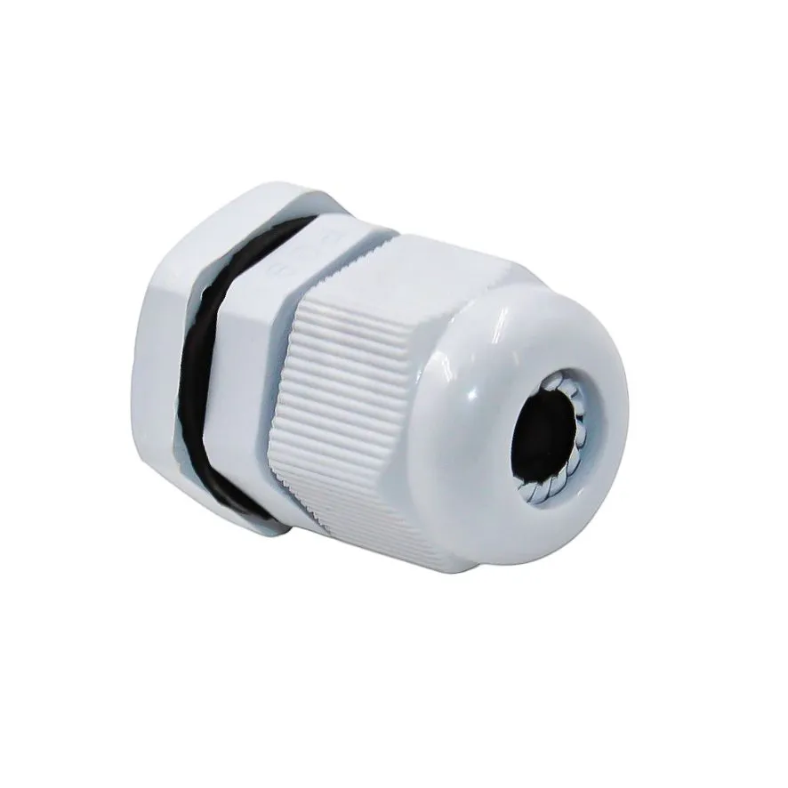 Ввод кабельный PG-09 серый, нейлон, IP68 (d кабеля 4-8 мм) - Фото 3