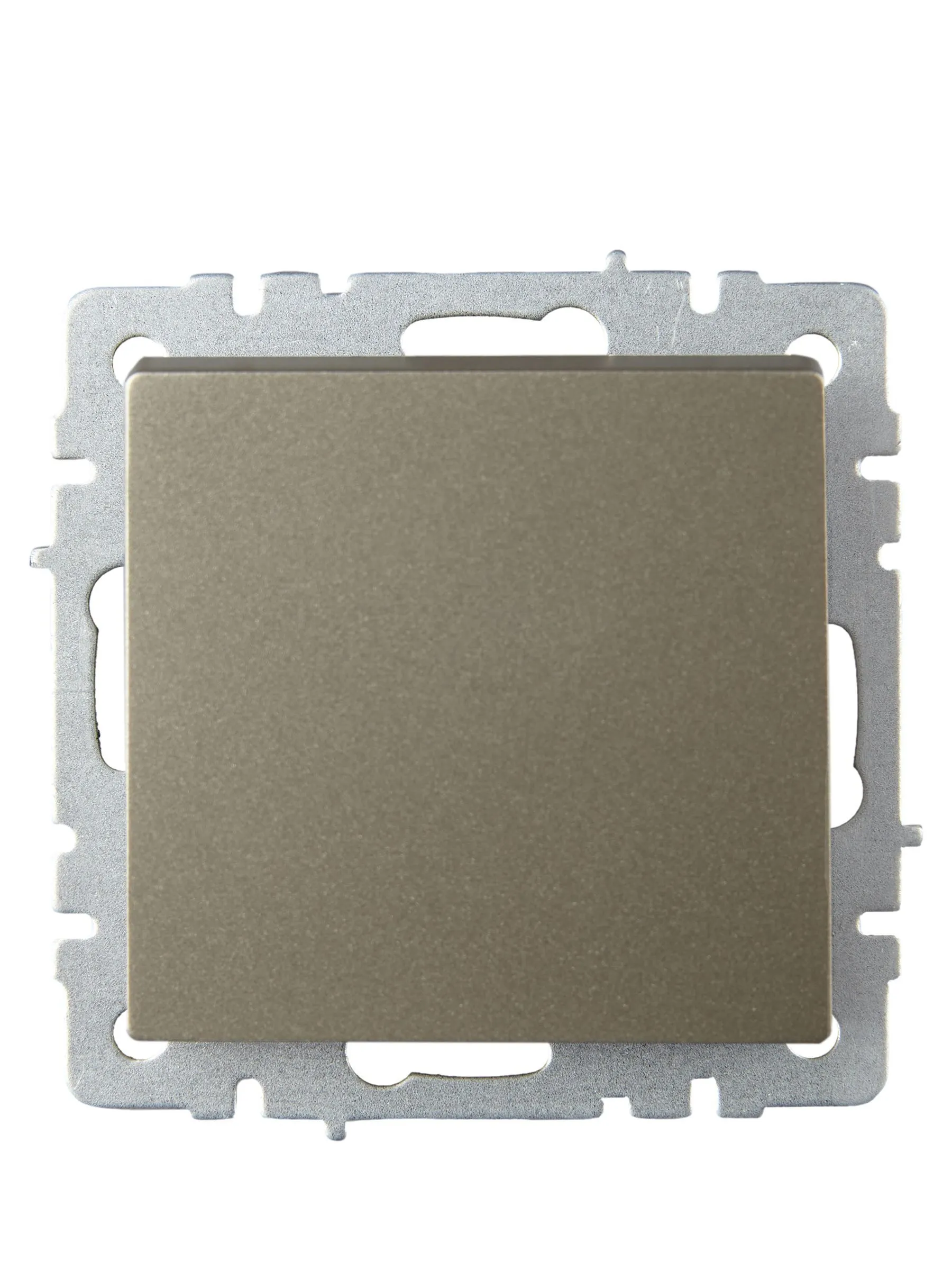 BRITE Выключатель 1-клавишный проходной 10А ВС10-1-6-БрШ шампань IEK - Фото 7