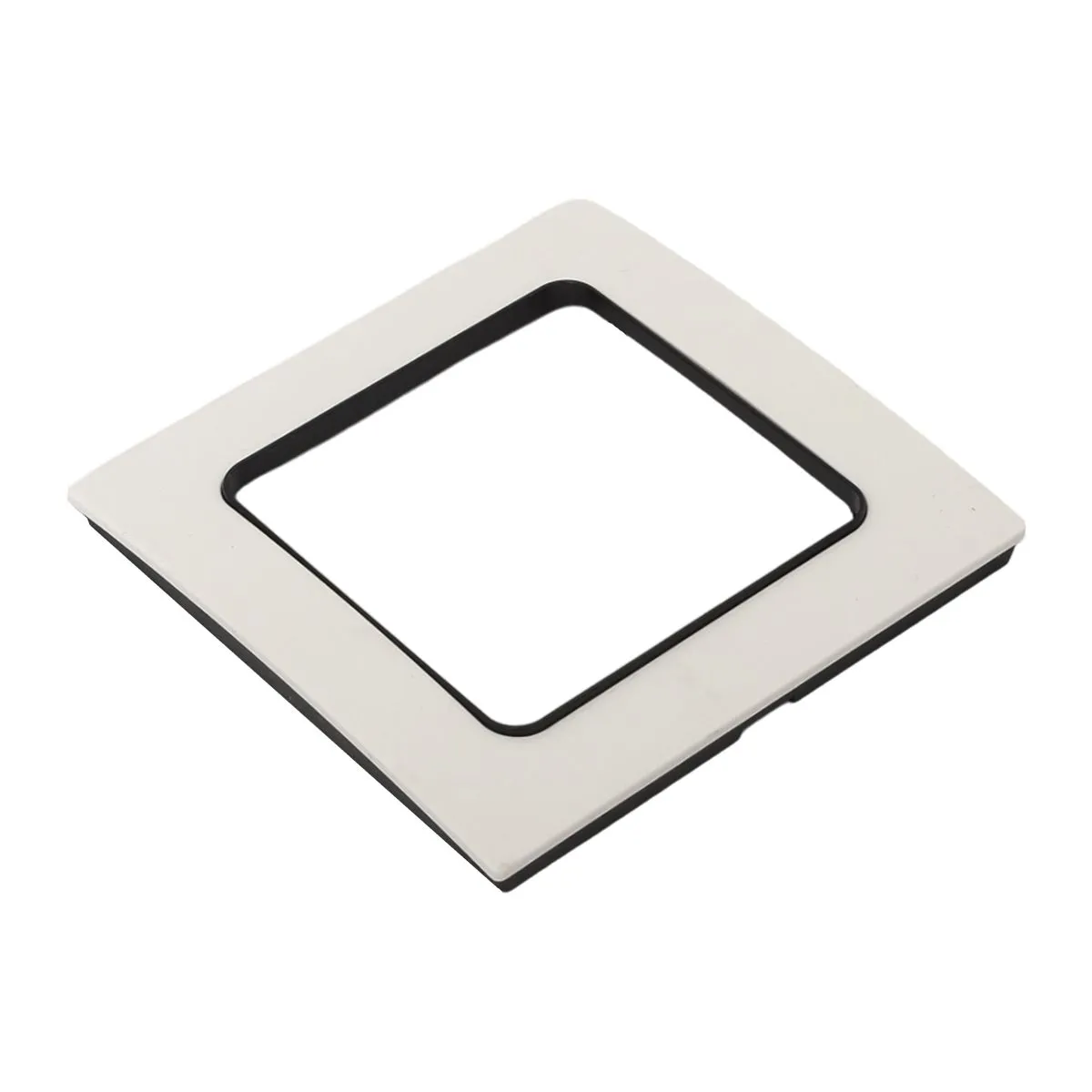 Стокгольм Рамка 1-местная белая с линией цвета черный EKF