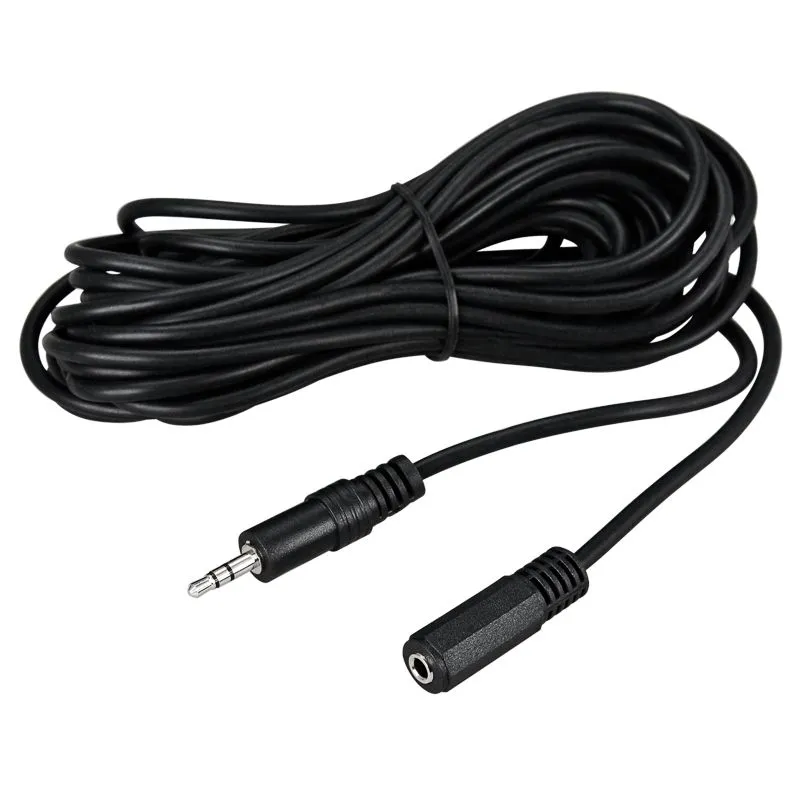 Шнур Стерео 3,5мм гнездо - Стерео 3,5мм штекер, 7м REXANT - Фото 3