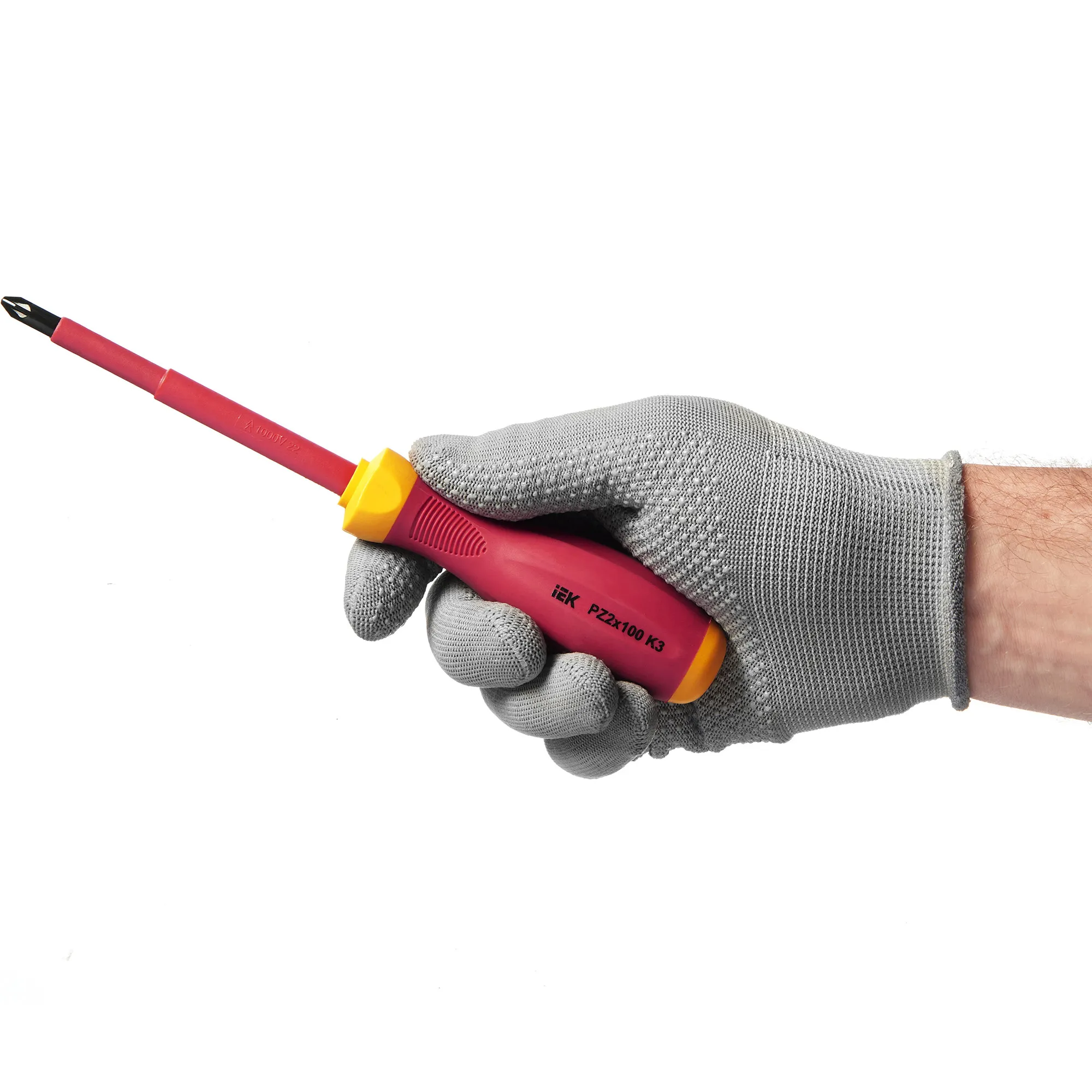 ARMA2L 3 Отвертка диэлектрическая PZ2х100 K3 IEK - Фото 3