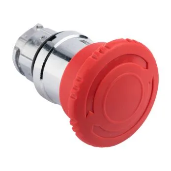 Исполнительный механизм кнопки XB4 "Грибок" красный поворотный с фиксацией без подсветки