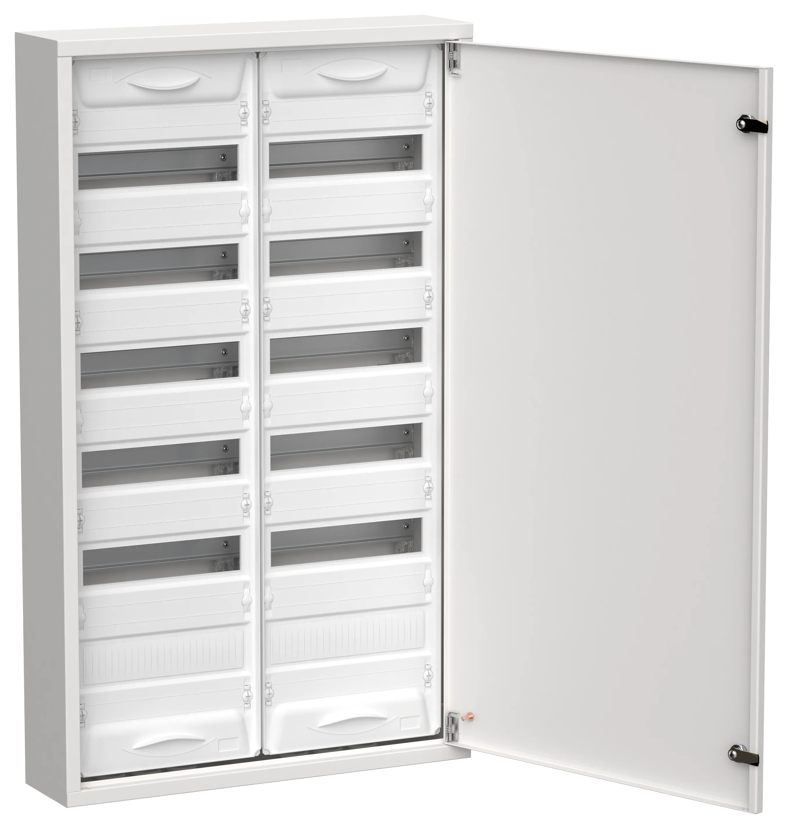 TITAN 5 Корпус металлический ЩРн-144 (2х72) 960х570х140мм IP31 белый (одна дверь) IEK