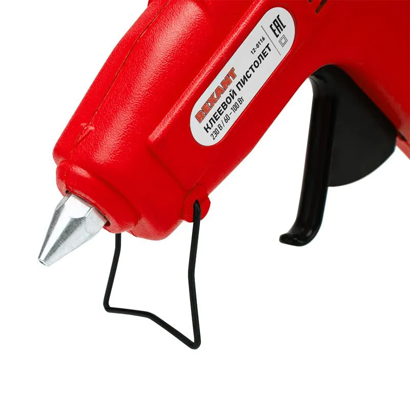 Пистолет клеевой, 60Вт/100Вт два режима, Ø11мм, блистер REXANT - Фото 5