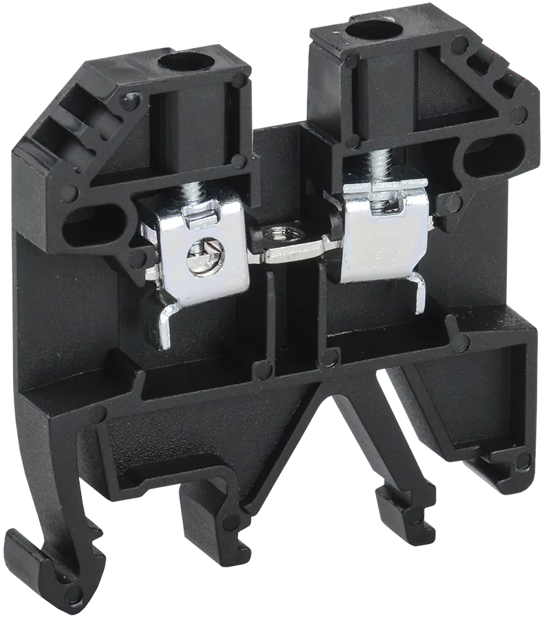 Клемма винтовая КВИ-2,5мм2 черная IEK