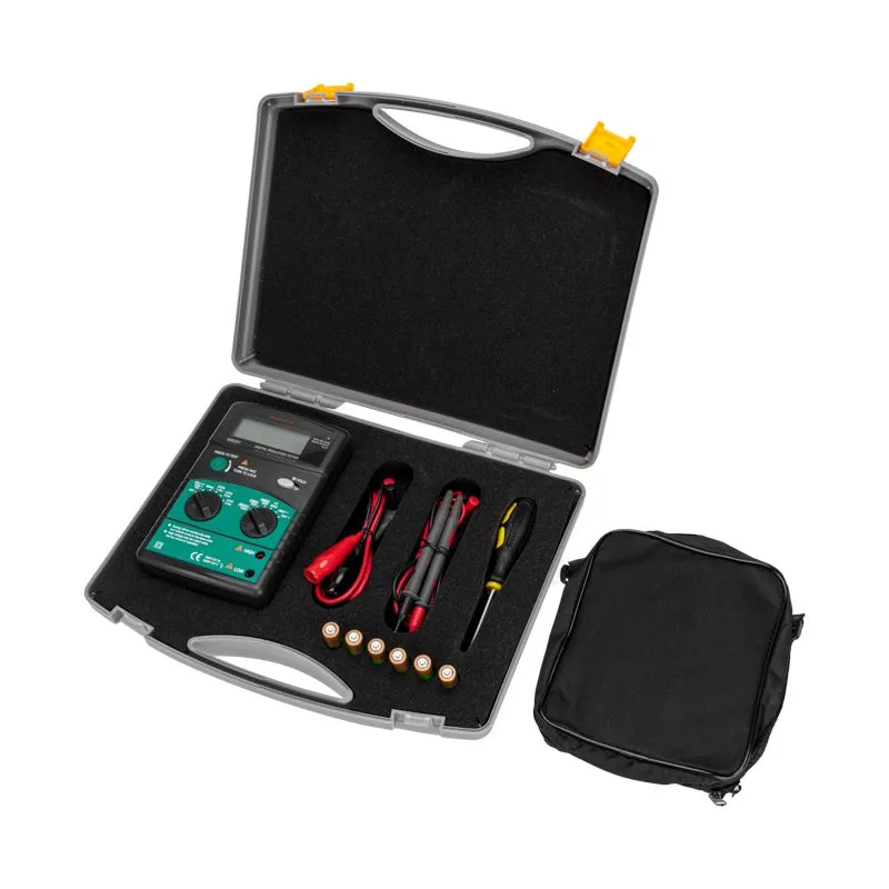 Измеритель сопротивления изоляции MS5201 MASTECH - Фото 2