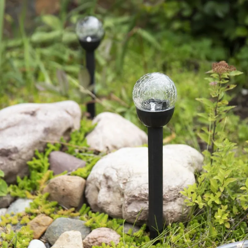 Светильник грунтовый 4000К, со встроенным аккумулятором, солнечной панелью (SLR-GP-60) LAMPER - Фото 2